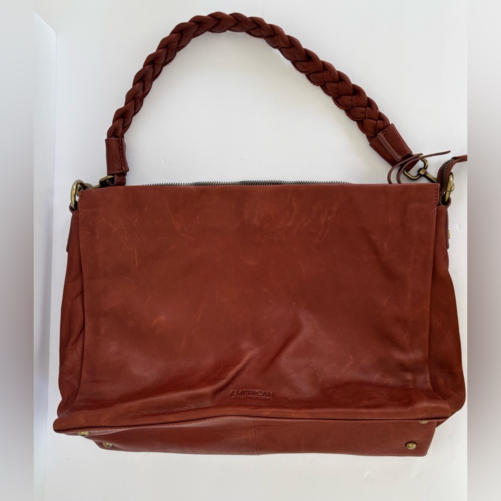 American Leather Co. Brown Leather Bag
